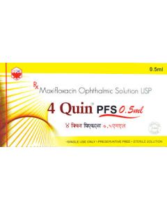 4 QUIN PFS 0.5ML SOLUTION
