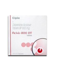ACIVIR 800DT TAB 5'S