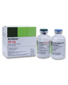 ACTILYSE 50MG INJ