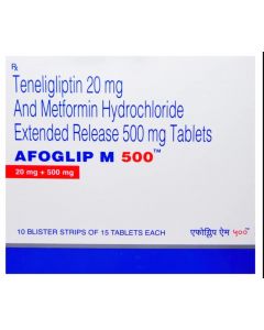 Afoglip M 500mg Tab 15s