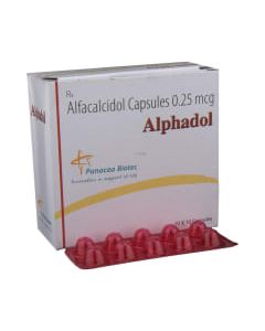 ALPHADOL 0.25MCG CAP 10S