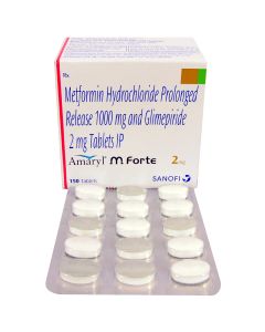 AMARYL M FORTE 2MG TAB 15'S