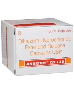 ANGIZEM CD 120MG CAP 10S