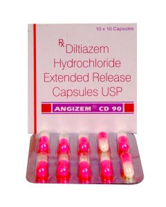 ANGIZEM CD 90MG CAP 10S