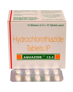 AQUAZIDE 12.5MG TAB 10S