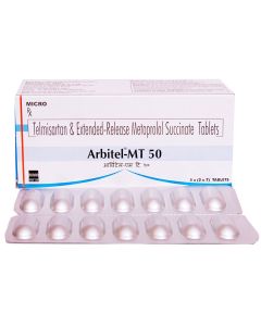 ARBITEL MT 50MG TAB 7'S
