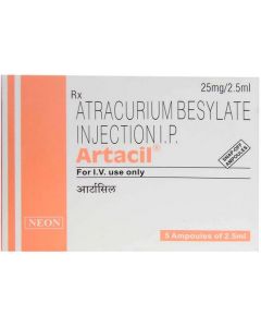 ARTACIL 25MG INJECTION 2.5ML