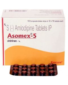 ASOMEX 5MG TAB 15'S