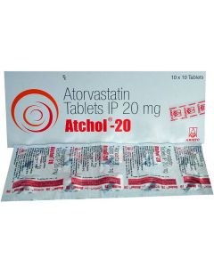 Atchol 20mg Tablet 10'S