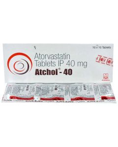 Atchol 40mg Tablet 10'S
