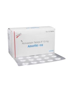 ATORFIT 10MG TAB 15S