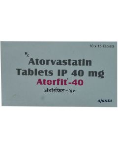 ATORFIT 40MG TAB 15S
