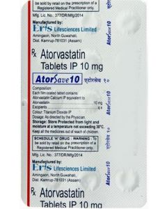 Atorsave 10 Tablet 15s