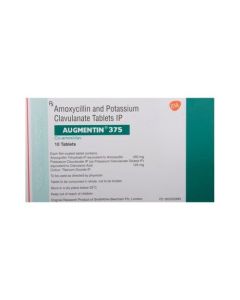 AUGMENTIN 375MG TAB 10'S