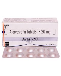 AVAS 20MG TAB 30S