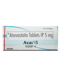 AVAS 5MG TAB 10S