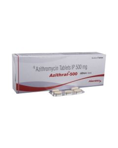 AZITHRAL 500MG TAB 5'S