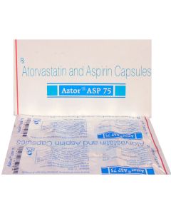 AZTOR ASP 75MG TAB 10S