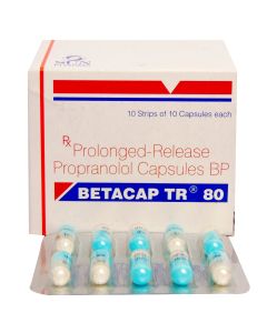 BETACAP TR 80MG CAP 10S