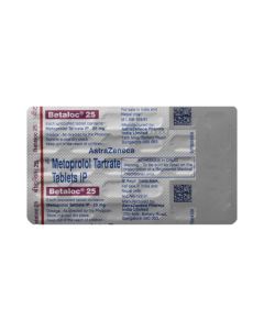 BETALOC 25MG TAB 30'S