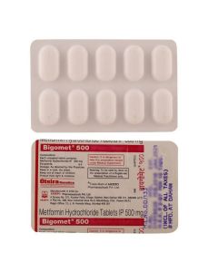 BIGOMET 500MG TAB 10S