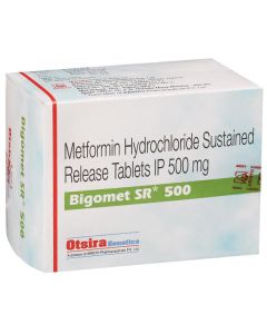 BIGOMET SR 500MG TAB 10S