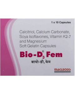 BIO-D3 FEM RF CAP 10S