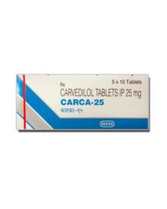 CARCA 25MG TAB 10S