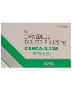 CARCA 3.125MG TAB 15S