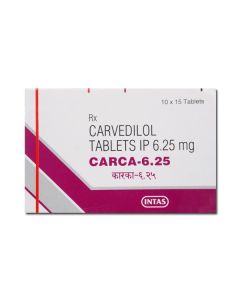 CARCA 6.25MG TAB 15S