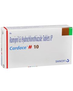 CARDACE H 10MG TAB 15S