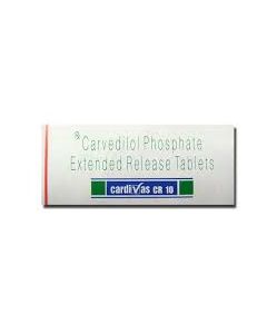 CARDIVAS CR 10MG TAB 10S