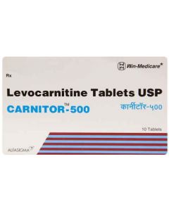 CARNITOR 500MG TAB 10S