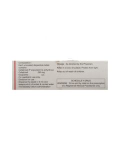 CEFADROX KID 250MG TAB 10S
