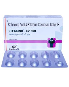 CEFAKIND CV 500MG TAB 10S