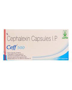 CEFF 500MG CAP 10S