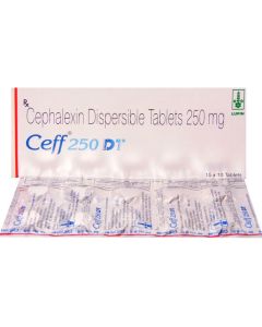 CEFF 250MG DT  TAB 10S
