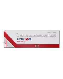 CEFTAS CV 200MG TAB 10S