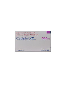 CETAPIN XR 500MG TAB 20S