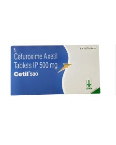 CETIL 500MG TAB 10S