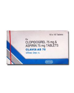 CLAVIX AS 75 TAB 15s