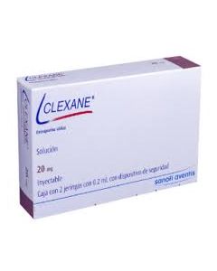 CLEXANE 20MG INJ 0.2ML