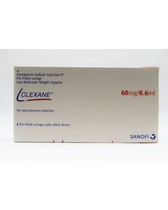 CLEXANE 60MG INJ 0.6ML