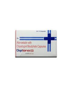 CLOPITORVA 20 MG 10'S