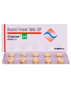 CONCOR 10MG TAB 10S