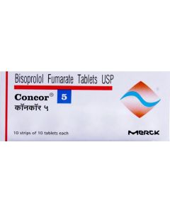 CONCOR 5MG TAB 10S