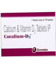Coralium D3 Tab 10s