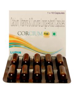 CORCIUM PLUS CAP 10'S