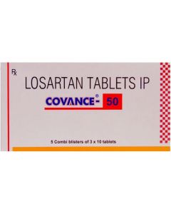 COVANCE 50MG TAB 10S