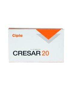 CRESAR 20MG TAB 15'S